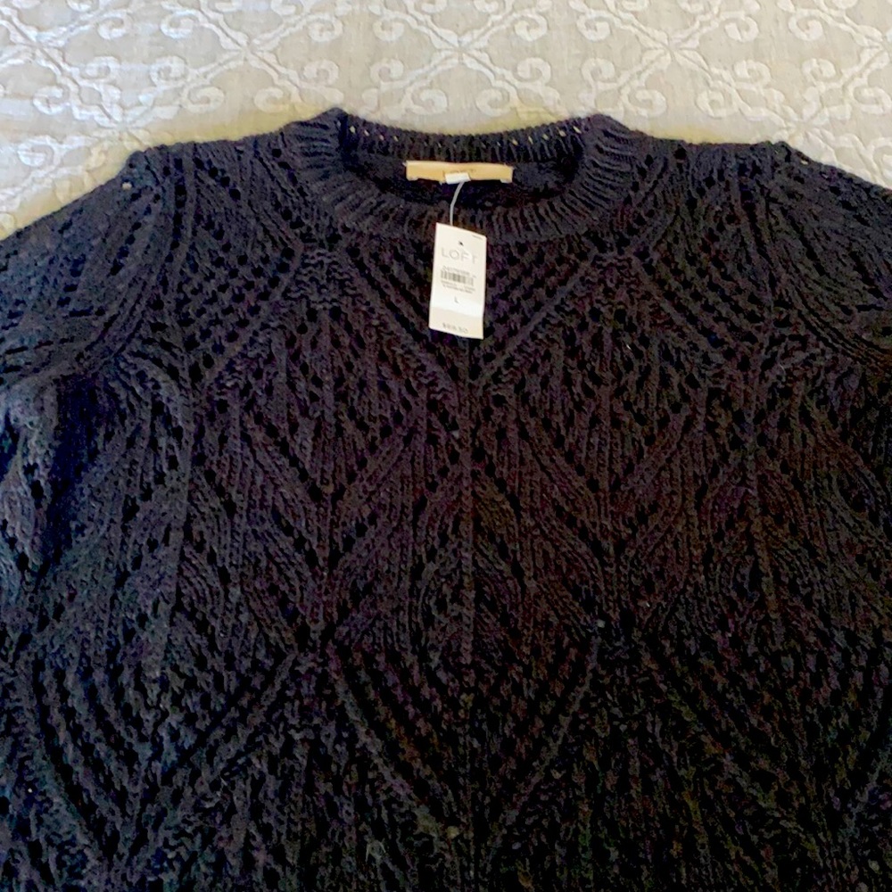 Loft Black Sweater